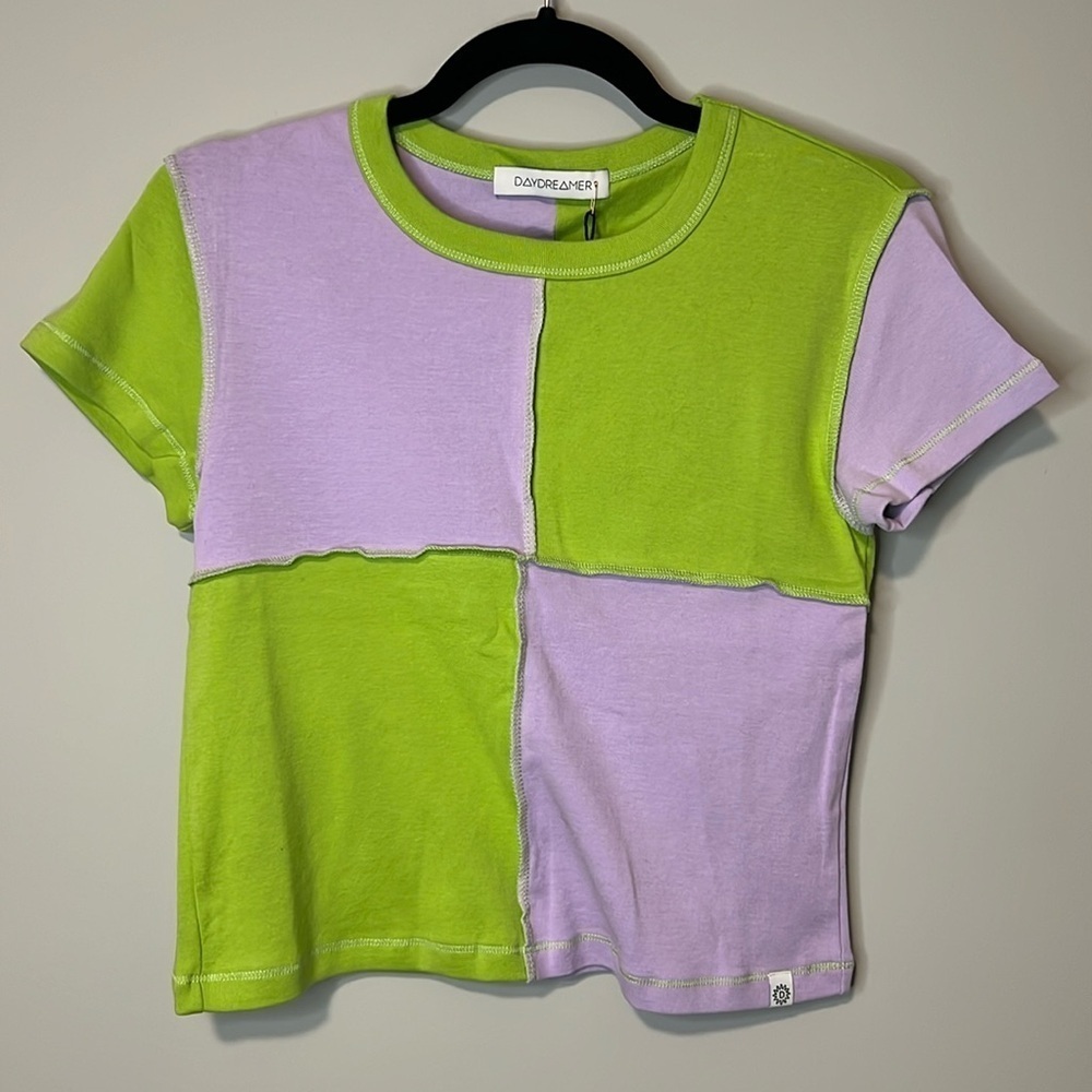 Daydreamer Patch Shrunken Tee XS Extra Small New NWT